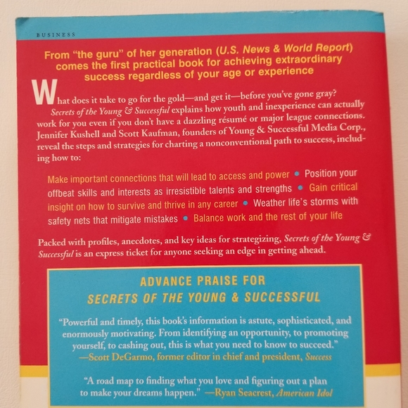 Secrets of the Young & Successful book - Picture 4 of 7